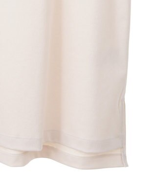 YECCA VECCA コットンスムースノースリーブトップス Beige