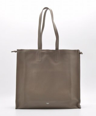 blancle シュリンクレザー スクイーズビッグトート TAUPE