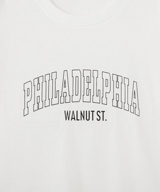 AMERICAN HOLIC 【マルチ機能】カレッジロゴＴシャツ Off White