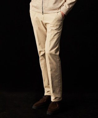 JOSEPH ABBOUD 【キングサイズ・ウエストも伸びる！/ストレッチ/暖かい/オーガニック】オーガニックカルゼストレッチ パンツ