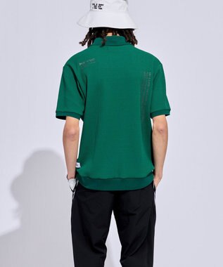 PW CIRCULUS 【MEN】ワッフルポロ 2026年モデル ゴルフ グリーン系