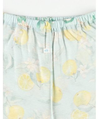 Wing パジャマ 綿100%(本体) 天竺素材 5分袖 半袖 長ズボン レディース EP8046 ウイング／ワコール メロン