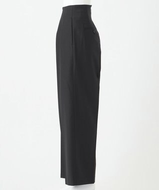 23区 【エステータ】ウールトロストレッチ パンツ ブラック系