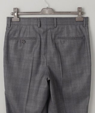 GOTAIRIKU 【Loro Piana Fabric】365 通年スーツ(グレーー×格子) グレー系4