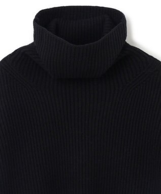 JOSEPH カラーブロック　ハイネックニット Black/grey