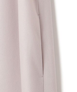 23区 ウールジョーゼット Aライン ワンピース ベージュ系