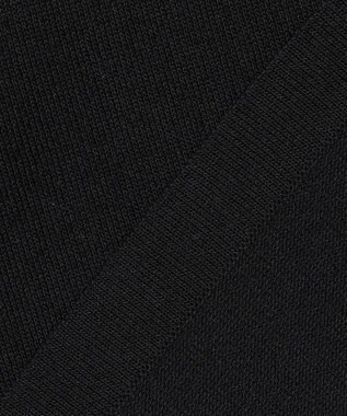 組曲 【先行予約】シアー ニット５分袖 プルオーバー ブラック系