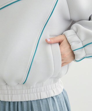 Green Parks ・ＳＵＧＡＲ　ＳＰＯＯＮ　ライントラックジャケット Light Gray