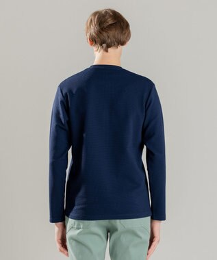 JOSEPH HOMME ライトタックジャージー  長袖カットソー ネイビー系