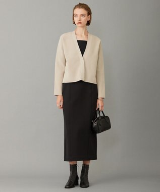 ICB 【洗える】リサイクルポリエステルハイゲージ カーディガン トープ系