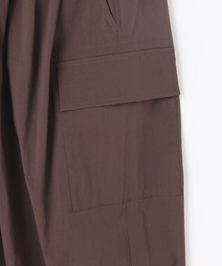 ANY L 撥水ナイロンカーゴパンツ ブラウン