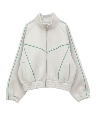 Green Parks ・ＳＵＧＡＲ　ＳＰＯＯＮ　ライントラックジャケット Light Gray