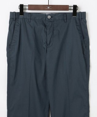 JOSEPH ABBOUD 【ウエストも伸びる!/JAPANファブリック】ヴィンテージコットン ストレッチ パンツ ネイビー系