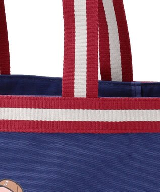 J.PRESS MEN 【AaronChang】【UNISEX】イラスト トートバック ネイビー系