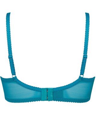 Wing ブラジャー Wing Lesiage 谷間ふっくら 脇高設計 サイドすっきり 【6000シリーズ】 ブラ PB6000 ウイング／ワコール ターコイズ