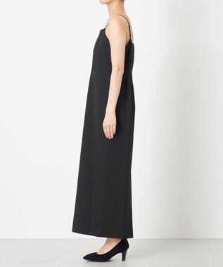 NAVE 【Nave・セットアップ可】ウールポリエステルツイルキャミドレス ブラック系