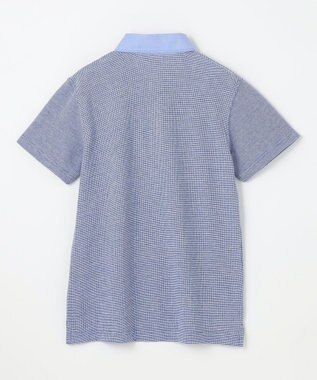 J.PRESS KIDS 【140-170cm】カノコ ライク 半袖ポロシャツ ブルー系