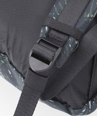 JOSEPH ABBOUD MOUNTAIN 【UNISEX】3Dエンボスリーフ バックパック オリーブ系6