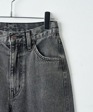 WEGO ヴィンテージウォッシュダメージデニムパンツ ブラックその他