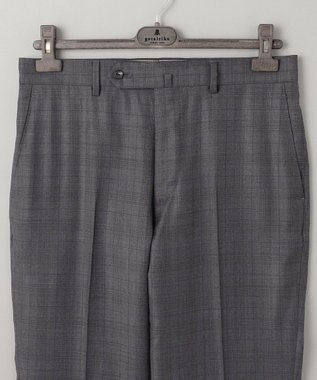 GOTAIRIKU 【Loro Piana Fabric】365 通年スーツ(グレーー×格子) グレー系4