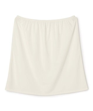 BEIGE， NADIA / 異素材ライン ストレッチニットスカート Ecru