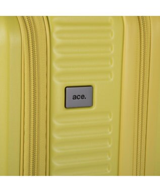 ACE BAGS & LUGGAGE ace. サルートン フロントオープンスーツケース Mサイズ 47～57L 05362 シトラスイエロー