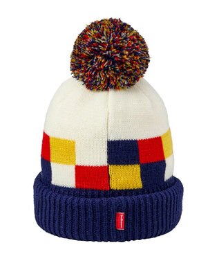 MIKI HOUSE HOT BISCUITS 【46-56cm】 カラフルブロック フード マルチカラー