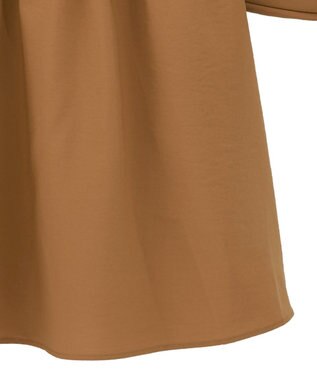 Green Parks ベスト風７分袖ドッキングプルオーバー Orange