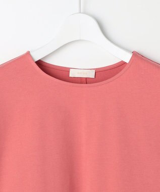 ANY SIS S ショート丈ドルマン５分袖 プルオーバー ピンク