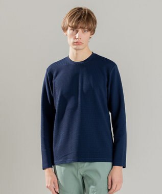 JOSEPH HOMME ライトタックジャージー  長袖カットソー ネイビー系