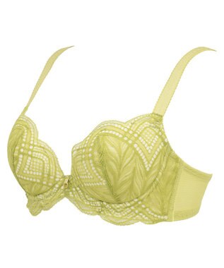 BRADELIS New York 【BRADELIS New York / 育乳補整ブラ・STEP2 寄せる】ナオミステップ2ブラ24S2 ライム