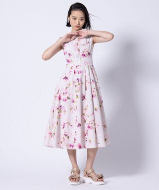 TOCCA 【美人百花掲載】【大人百花コラボ・00サイズあり・洗える・消臭】BLOOMING SPRING TIME ドレス [大人百花コラボ]ピンク系