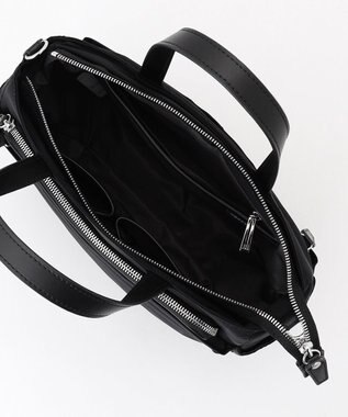 Y'SACCS ポリエステルツイル 2WAYトートバッグ ブラック