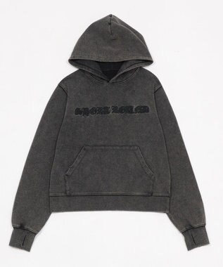 WEGO 【ユニセックス着用ITEM】コンパクトフィットロゴプルパーカー ブラックその他