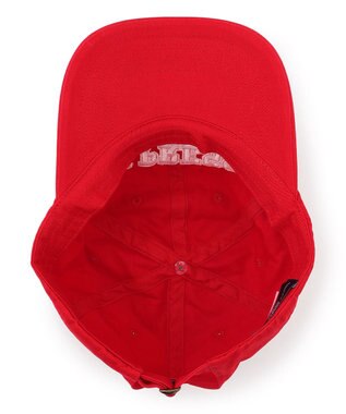 J.PRESS MEN 【UNISEX】Cotton Twill College Logo Cap レッド系