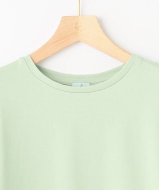 組曲 S IZAコットンドルマンスリーブ Tシャツ ミント系