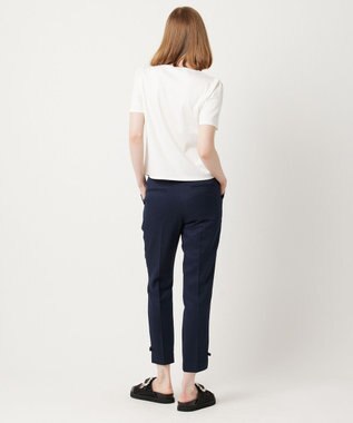 TOCCA 【洗える】AIR TEE リボン Tシャツ ネイビー系