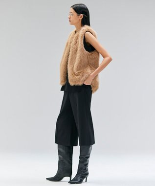 BEIGE， 【Precious 11月号掲載】ELSA / フェイクファージレ Taupe