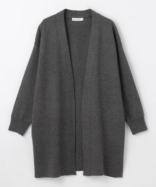 ANY 【洗濯機可】ストレッチコーディガン チャコール