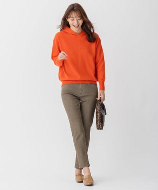 自由区 【WE WANT/新色登場/着丈+2cm 】365DENIM Ⅱ ストレートスリムデニム パンツ キャメル系