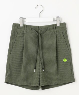 PW CIRCULUS 【手洗い洗濯可 / NEWシーズン素材 / ストレッチ】【WOMEN】コーデュロイショーツ ゴルフウェア レディース グリーン系