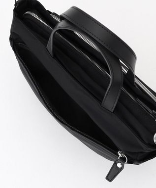 Y'SACCS ポリエステルツイル 2WAYトートバッグ ブラック