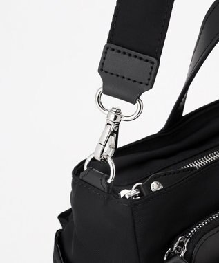 Y'SACCS ポリエステルツイル 2WAYトートバッグ ブラック