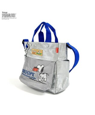 ROOTOTE 8508【ルートート】スヌーピー IP.スクエア.バディ.ピーナッツ-1E 03：シルバー