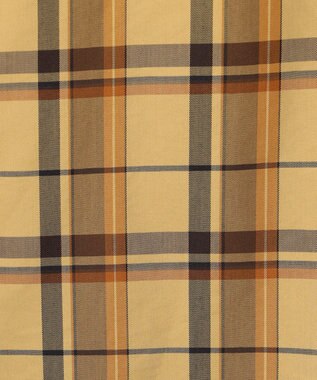 J.PRESS YORK STREET 【UNISEX】ツイルチェック シャツ オレンジ系3