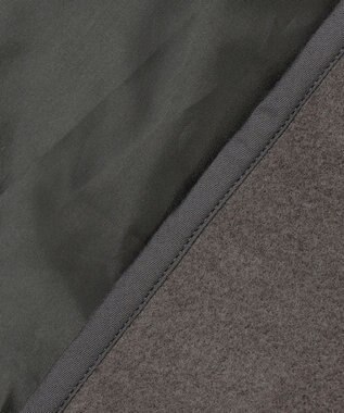 J.PRESS YORK STREET 【WOMEN】キルト×ジャージ ブルゾン グレー系