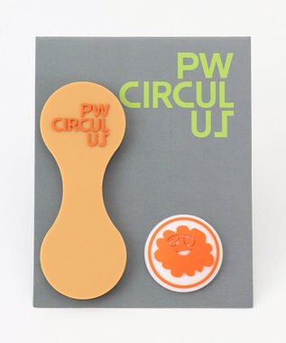 PW CIRCULUS 【UNISEX】ゴルフ モフ マーカー ベージュ系