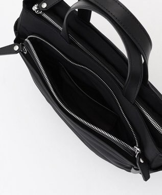 Y'SACCS ポリエステルツイル 2WAYトートバッグ ブラック