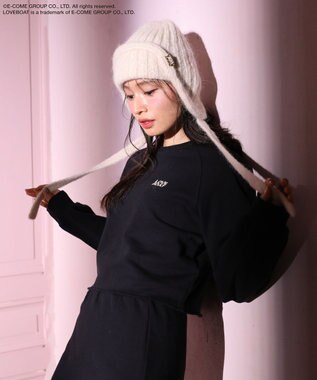 Green Parks ■ＬＯＶＥ　ＢＯＡＴ　イヤーマフニットキャップ Ivory