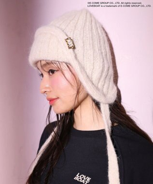 Green Parks ■ＬＯＶＥ　ＢＯＡＴ　イヤーマフニットキャップ Ivory